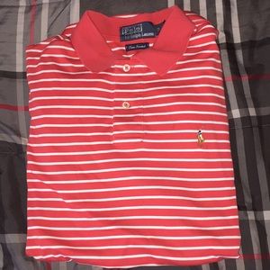 striped polo